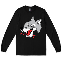 Black sudbury wolves Long Sleeve Tee - linhVisuals