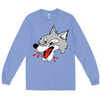 Colony Blue sudbury wolves Long Sleeve Tee - linhVisuals