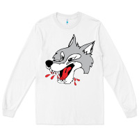 White sudbury wolves Long Sleeve Tee - linhVisuals