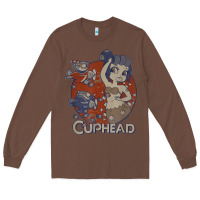 Chestnut cuphead cala maria airplane attack t shirt Long Sleeve Tee - linhVisuals