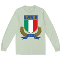Matcha italian rugby federation Long Sleeve Tee - linhVisuals