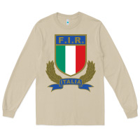Mushroom italian rugby federation Long Sleeve Tee - linhVisuals