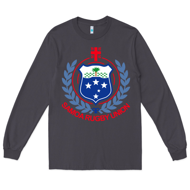 Samoa Rugby Long Sleeve Tee by linhVisuals | Teevron