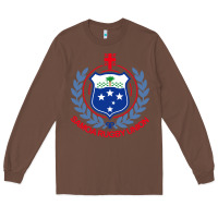 Chestnut samoa rugby Long Sleeve Tee - linhVisuals