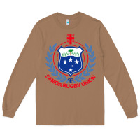 Toasted Coconut samoa rugby Long Sleeve Tee - linhVisuals