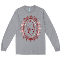 Heather Grey Union College Long Sleeve Tee - linhVisuals