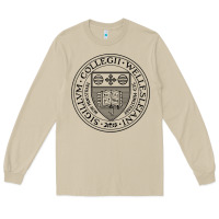 Mushroom Wellesley College Long Sleeve Tee - linhVisuals