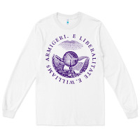 White Williams College Long Sleeve Tee - linhVisuals