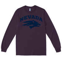 Plum nevada wolf pack Long Sleeve Tee - linhVisuals
