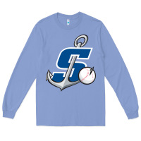 Colony Blue stockton ports baseball Long Sleeve Tee - linhVisuals