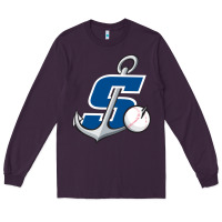 Plum stockton ports baseball Long Sleeve Tee - linhVisuals
