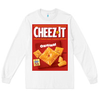 White cheez it original box front sweatshirt Long Sleeve Tee - linhVisuals