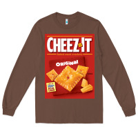 Chestnut cheez it original box front sweatshirt Long Sleeve Tee - linhVisuals