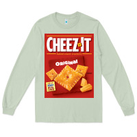 Matcha cheez it original box front sweatshirt Long Sleeve Tee - linhVisuals