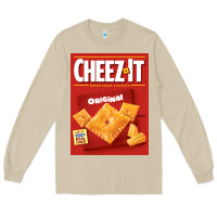 Mushroom cheez it original box front sweatshirt Long Sleeve Tee - linhVisuals