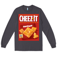 Smoke cheez it original box front sweatshirt Long Sleeve Tee - linhVisuals