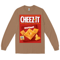 Toasted Coconut cheez it original box front sweatshirt Long Sleeve Tee - linhVisuals
