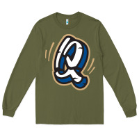 Army Green rancho cucamonga quakes Long Sleeve Tee - linhVisuals