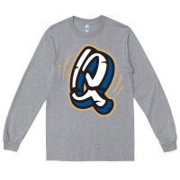 Heather Grey rancho cucamonga quakes Long Sleeve Tee - linhVisuals