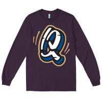 Plum rancho cucamonga quakes Long Sleeve Tee - linhVisuals