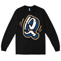 Black rancho cucamonga quakes Long Sleeve Tee - linhVisuals