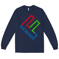 Navy fake business merch tim dillon t shirt Long Sleeve Tee - linhVisuals