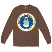 Chestnut department of the air force Long Sleeve Tee - linhVisuals