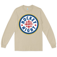 Mushroom hockey night in canada 1 Long Sleeve Tee - linhVisuals