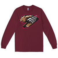 Burgundy fresno grizzlies baseball Long Sleeve Tee - linhVisuals