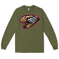 Army Green fresno grizzlies baseball Long Sleeve Tee - linhVisuals