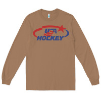Toasted Coconut usa hockey Long Sleeve Tee - linhVisuals