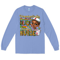 Colony Blue unapologetically pretty black educated nurse Long Sleeve Tee - CowhideDigitalArt