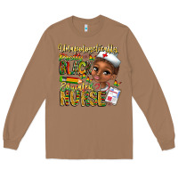 Toasted Coconut unapologetically pretty black educated nurse Long Sleeve Tee - CowhideDigitalArt