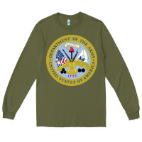 Army Green department of the army Long Sleeve Tee - linhVisuals