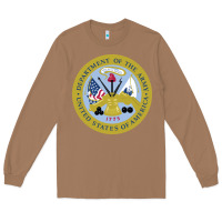 Toasted Coconut department of the army Long Sleeve Tee - linhVisuals