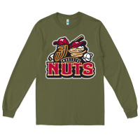 Army Green modesto nuts baseball Long Sleeve Tee - linhVisuals