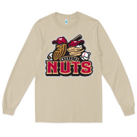 Mushroom modesto nuts baseball Long Sleeve Tee - linhVisuals