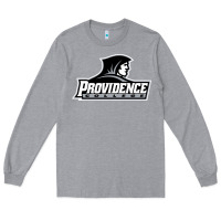 Heather Grey providence  friars college Long Sleeve Tee - linhVisuals