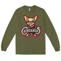 Army Green el paso chihuahuas Long Sleeve Tee - linhVisuals