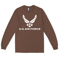 Chestnut us air force Long Sleeve Tee - linhVisuals