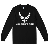 Black us air force Long Sleeve Tee - linhVisuals