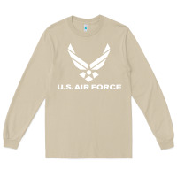Mushroom us air force Long Sleeve Tee - linhVisuals