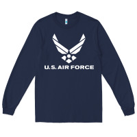 Navy us air force Long Sleeve Tee - linhVisuals