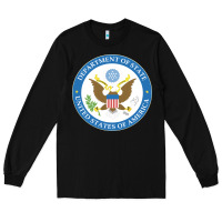 Black us department of state 2 Long Sleeve Tee - linhVisuals