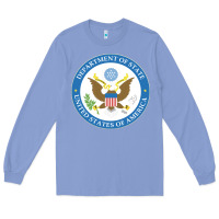 Colony Blue us department of state 2 Long Sleeve Tee - linhVisuals