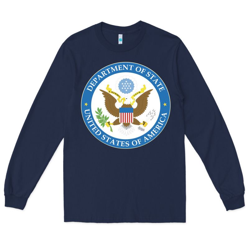Us Department Of State 2 Long Sleeve Tee by linhVisuals | Teevron