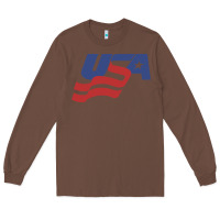 Chestnut usa hockey simple Long Sleeve Tee - linhVisuals