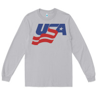 Moon Dust usa hockey simple Long Sleeve Tee - linhVisuals