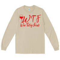 Mushroom wine tasting friends Long Sleeve Tee - linhVisuals