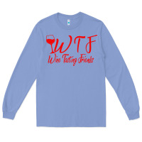 Colony Blue wine tasting friends Long Sleeve Tee - linhVisuals